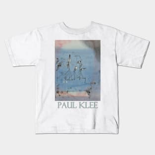 Twittering Machine (1922) by Paul Klee Kids T-Shirt